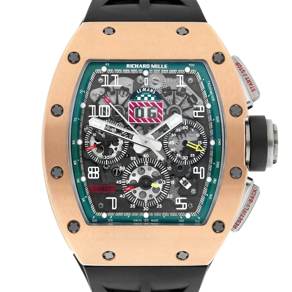 Richard Mille RM 011 AJ RG Felipe Massa Edition Rose Gold and Titanium — Luxury watches Watches