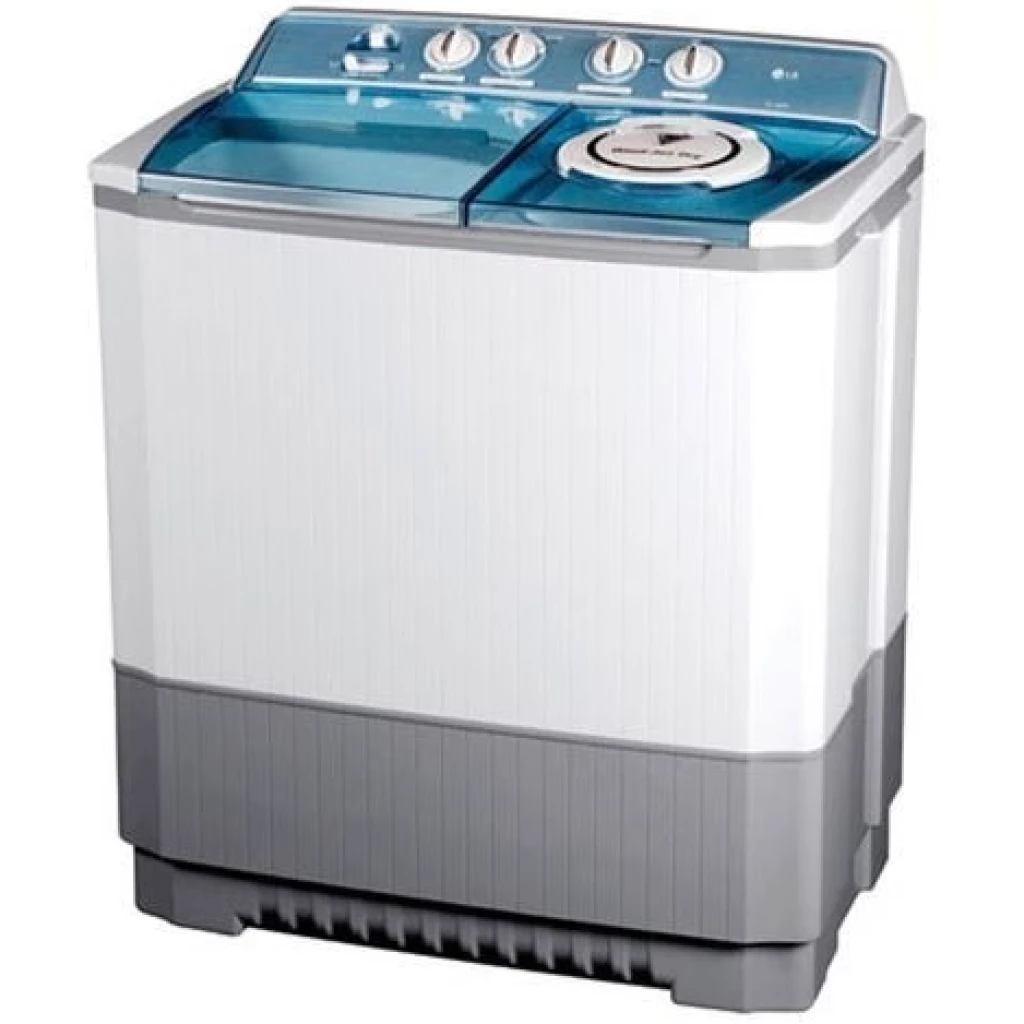 LG 11kg Twin Tub Washing Machine P1401RONL – 11Kg, Twin Tub Washing Machine – White, Grey — LG Washing Machine