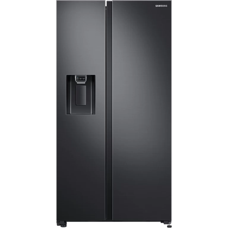 Samsung 635-Litres Fridge RS64R5311B4 |Side by Side Fridge, Non-plumbed Water & Ice dispenser, SpaceMax Technology – Gentle Black — Samsung Fridge