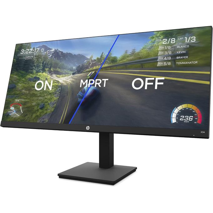 New Hp X34 Ultra-Wide Gaming Monitor 34-Inch WQHD IPS Display 165Hz Refresh Rate – Black — HP Gaming Monitors