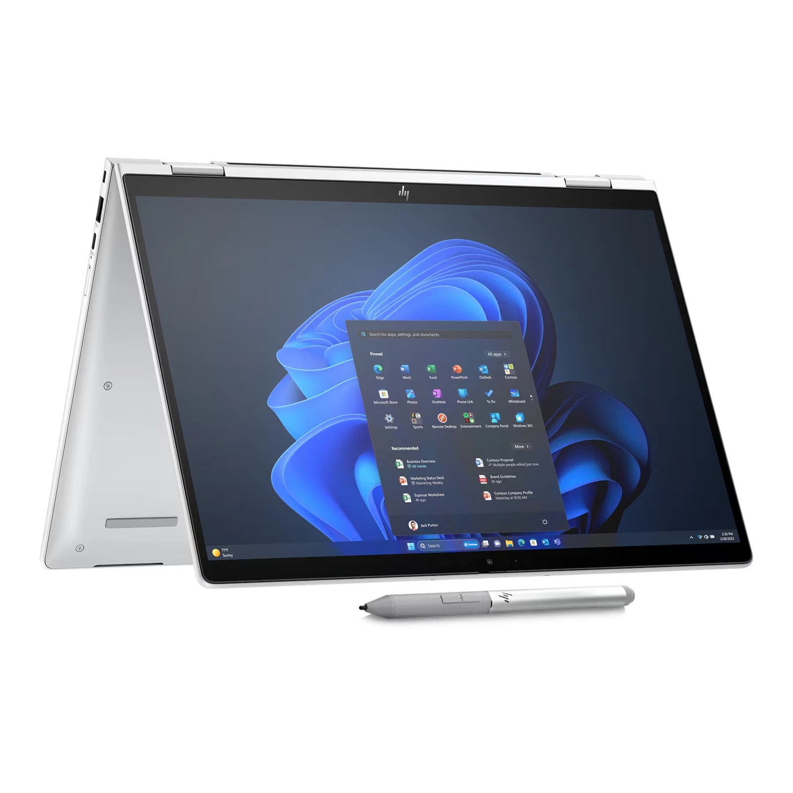 HP Elite x360 1040 G11 928K8ES inkl. Pen (14'' OLED 400 Nits Touch/32GB/2TB) — Hp Laptop