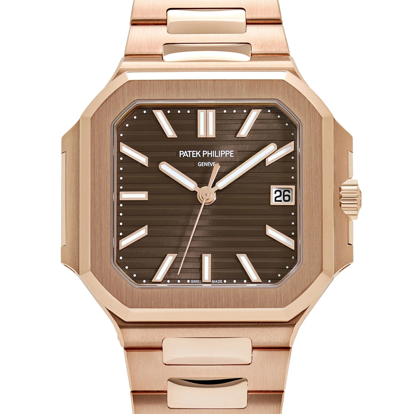 Patek Philippe Cubitus 7128/1R-001 Rose Gold Brown Dial (2026) — Patek Philippe Watches