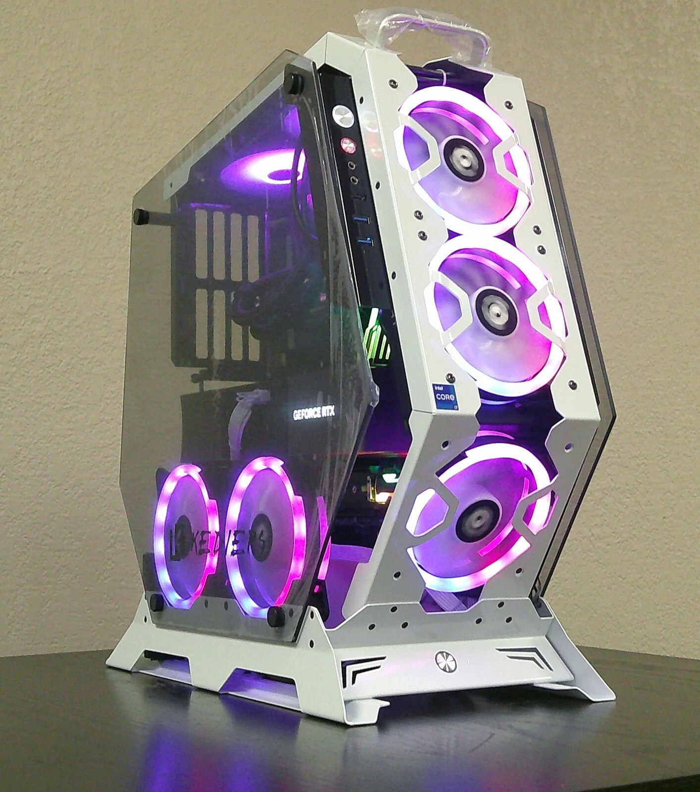 PRC PolarBot1 Custom Gaming PC i7-12700K 16GB 3 x SSD RTX 4070 12GB WiFi BT W11H — PRC PolarBot1 Gaming PC