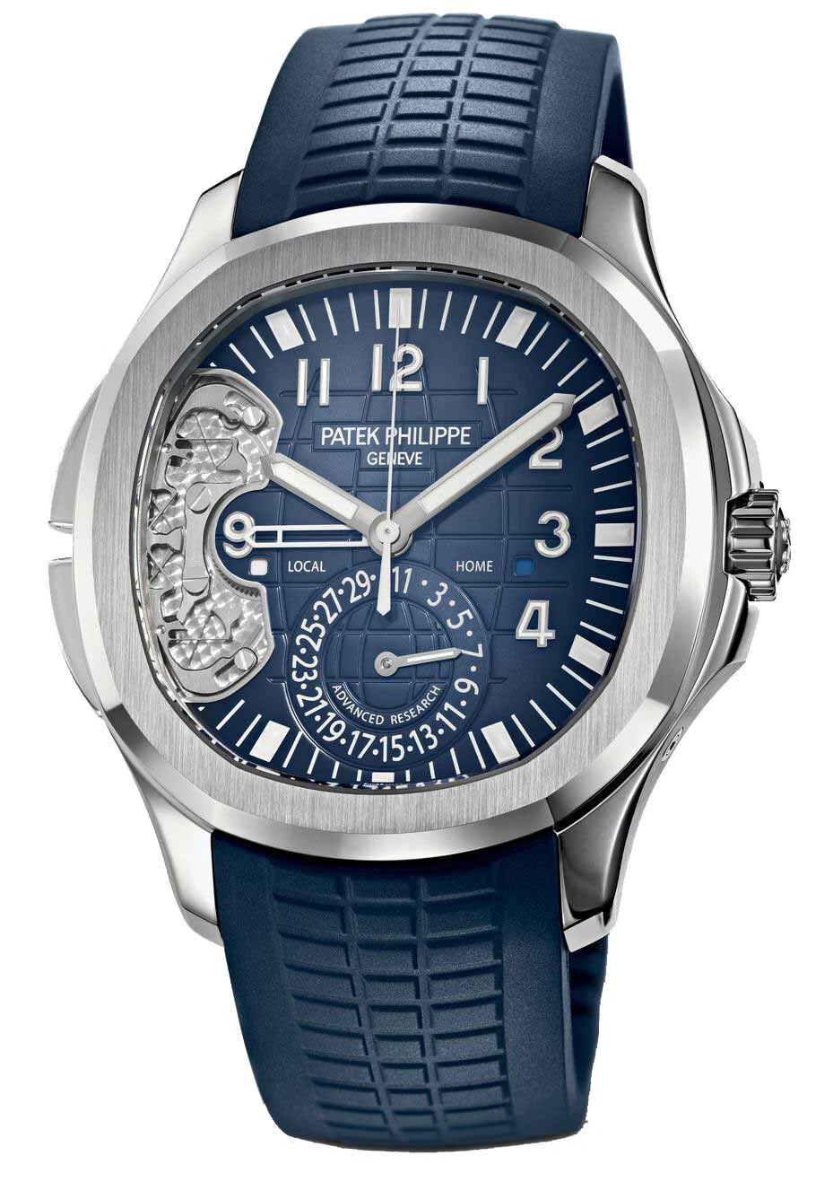 Patek Philippe NEW Aquanaut Advanced Research 18k White Gold 5650G DOUBLE SEALED — Luxury watch Watches