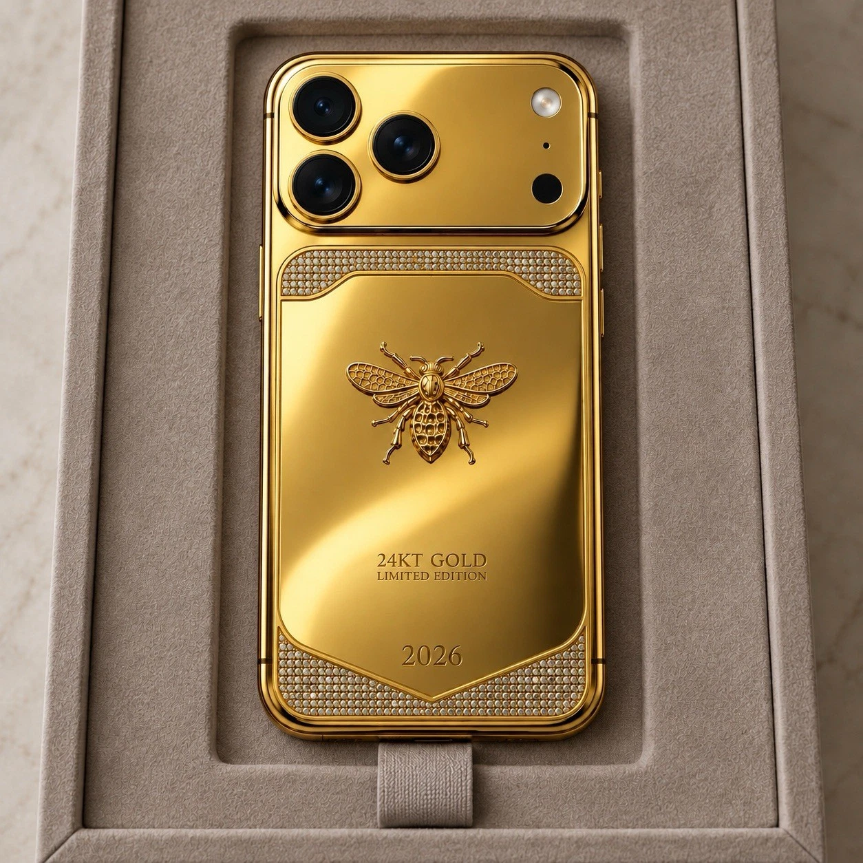 CUSTOM 24k Gold Apple iPhone 18 Pro Max — Apple Phones