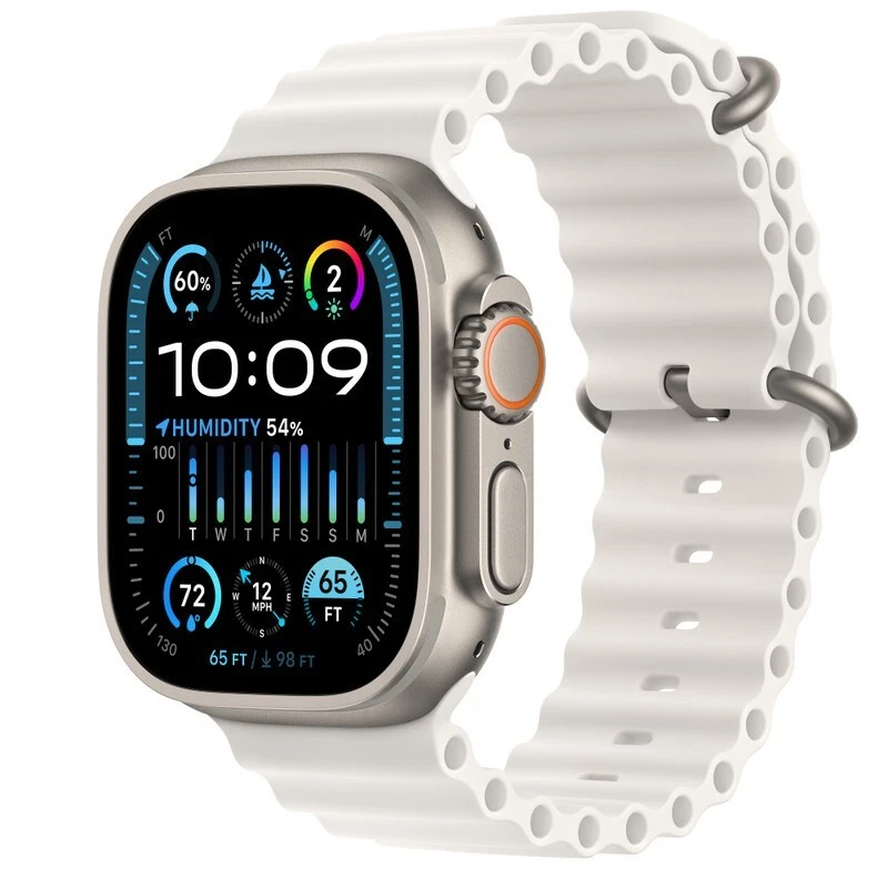 Apple Watch Ultra 2 49mm Titanium  Ocean Band — Apple watches