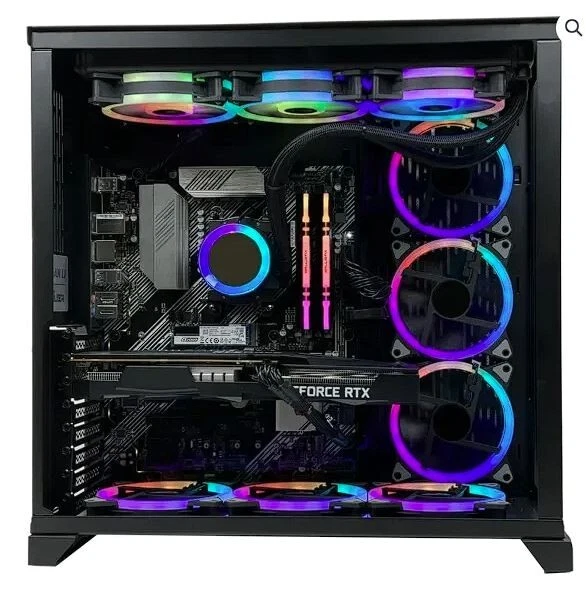 Custom Gaming PC i9-13900K 32GB DDR5 4TB NVMe + 10TB RTX 4090 24GB WiFi BT W11H — ULT-LL-011D Gaming PC i9