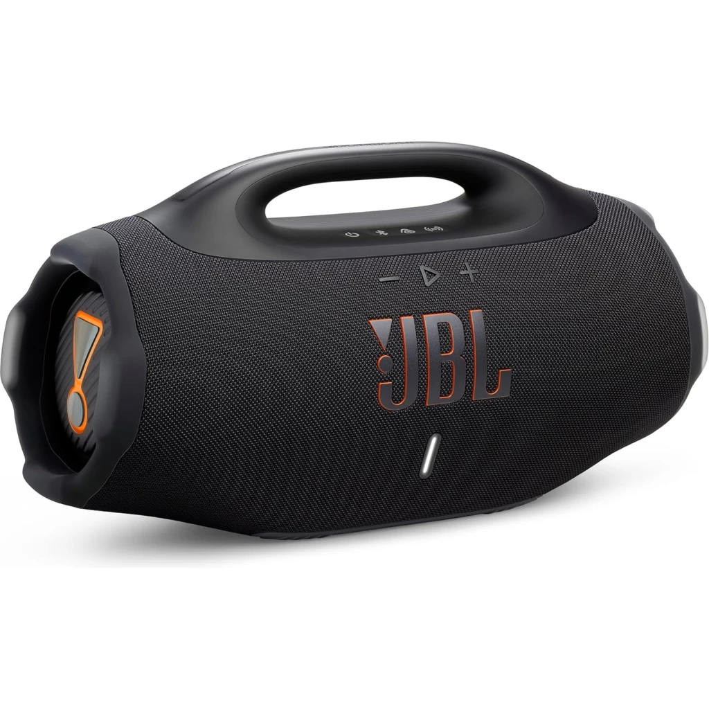 JBL Boombox 4 (2025 Model) – Most Powerful Portable Waterproof Speaker with Massive Pro Sound, Up to 34 Hours of Playtime, & Multi-Speaker Connection by Auracast — JBL Spearker
