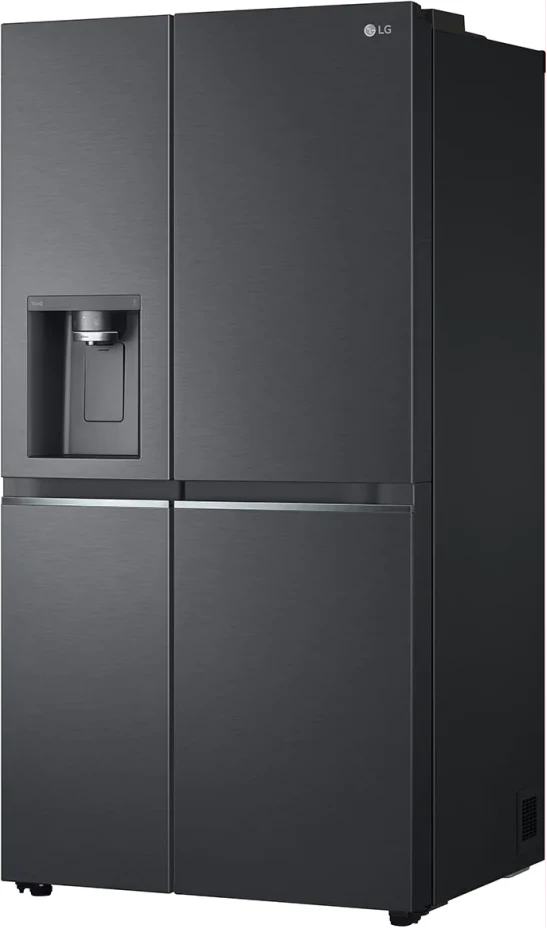 LG 635L Side by Side Fridge, GC-J257SQRS – Ice & Water Dispenser With UV Nano Protection, Inverter Linear Compressor, DoorCooling™, Refrigerator — LG Fridge